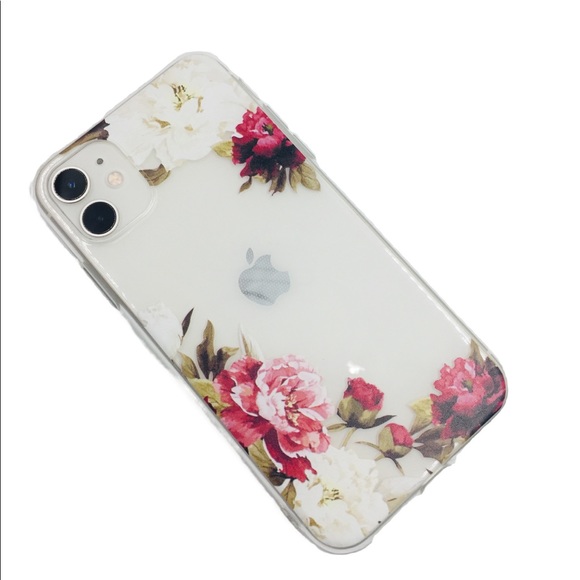 2/$10 iPhone 11 Pro Max Case Clear Floral Case - Picture 5 of 9